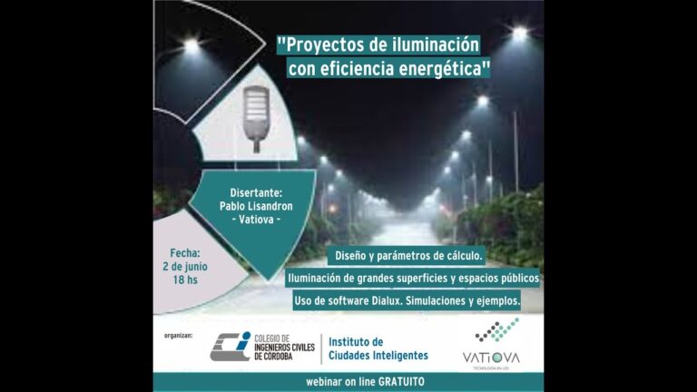 Optimización energética en espacios públicos mediante iluminación LED