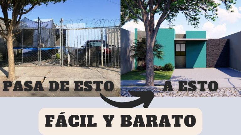 5 ideas para mejorar la fachada de tu casa